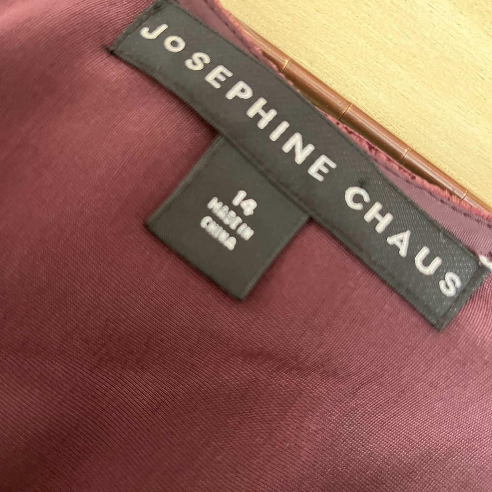 Josephine Chaus Deep Red Blouse